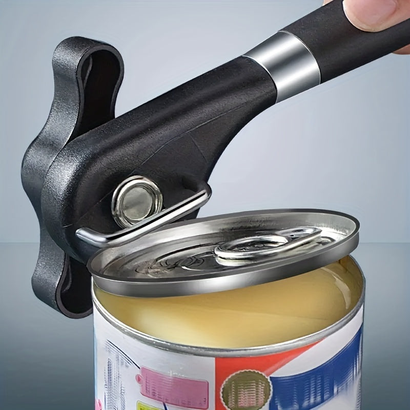 Easy-Grip Stainless Steel Can Opener-1