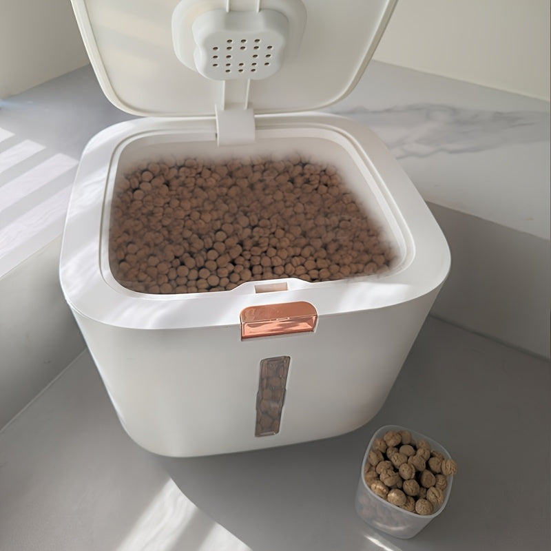Pet Food Storage Container Flip-Top-1