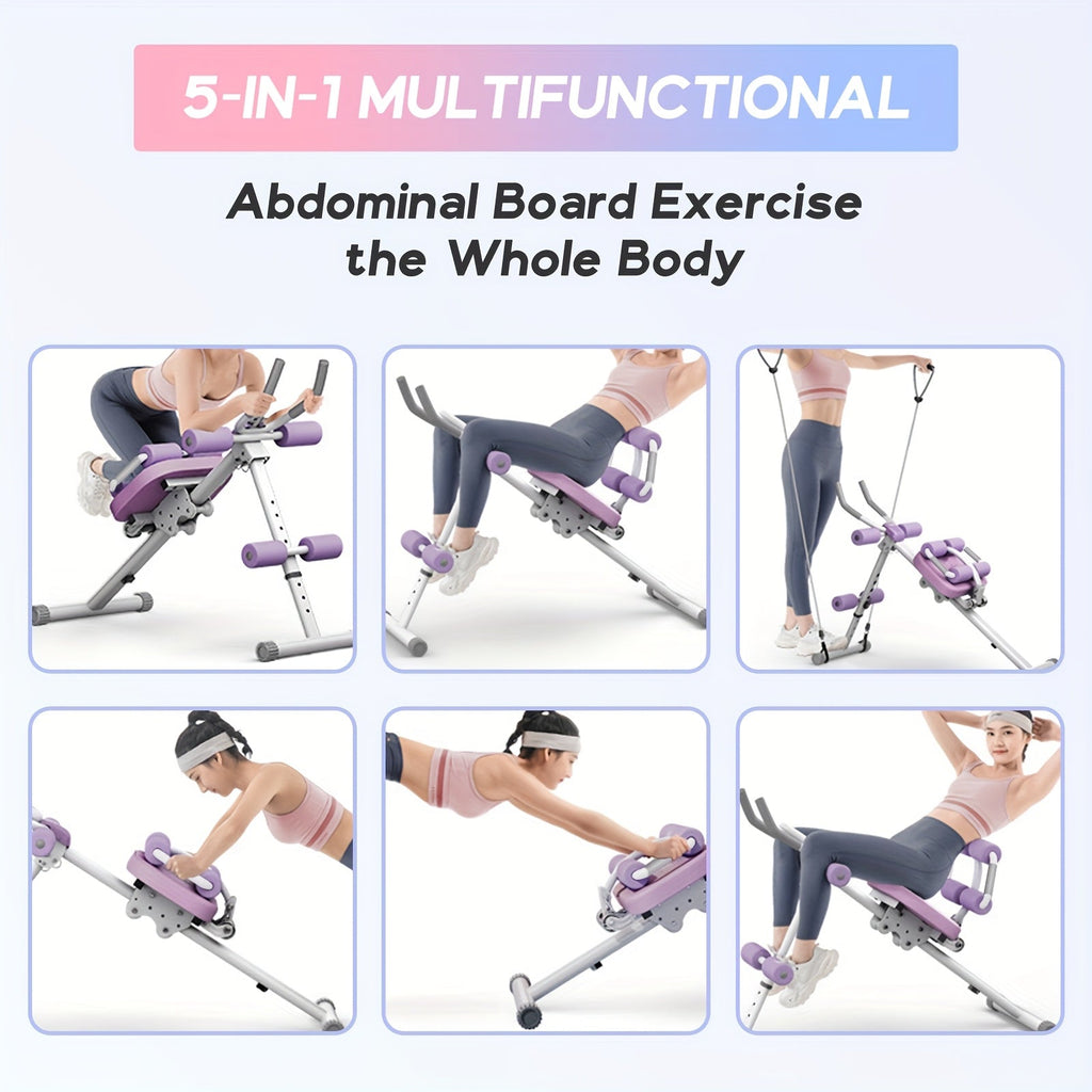 Adjustable Abdominal Workout Machine Full Body Trainer-2