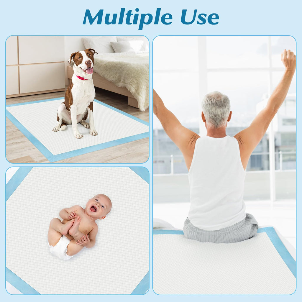 50 Count 30” x 36” Super Absorbency Disposable Underpads - Jansha Store
