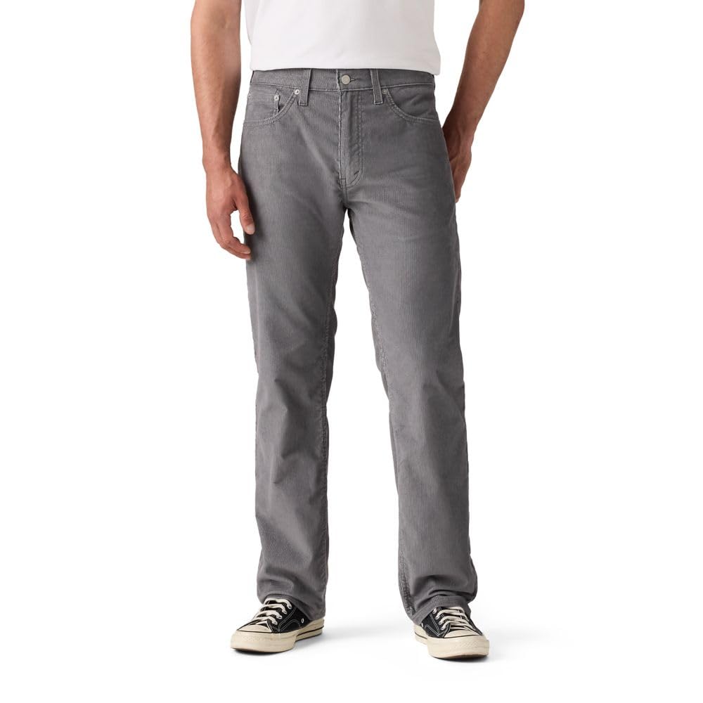 Men's 505 jeans button fly and zipper detail