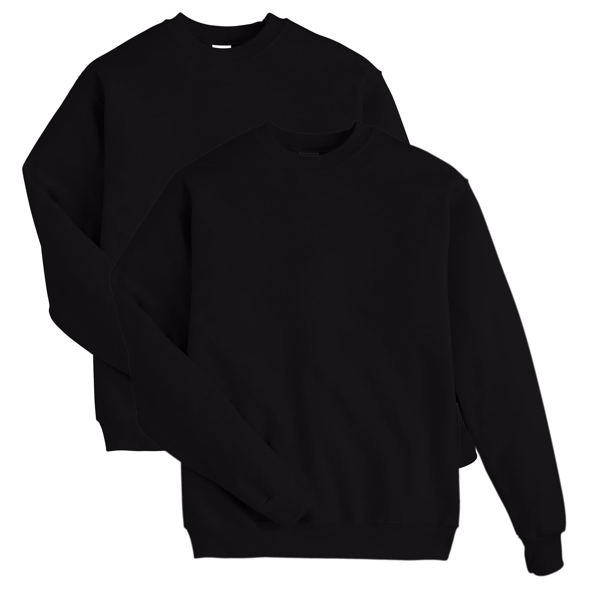 Men's EcoSmart fleece sweatshirt shown from the front in natural light