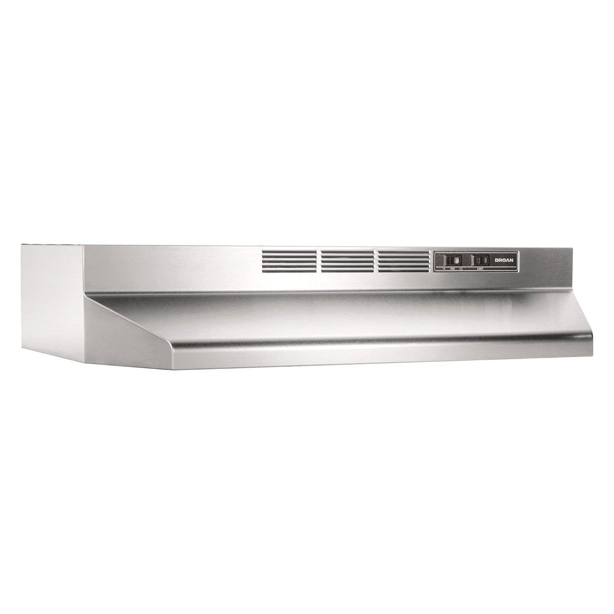 Broan-NuTone 413023 Ductless Range Hood Insert with Light, Exhaust Fan for Under Cabinet, 30-Inch, Black Jansha Store