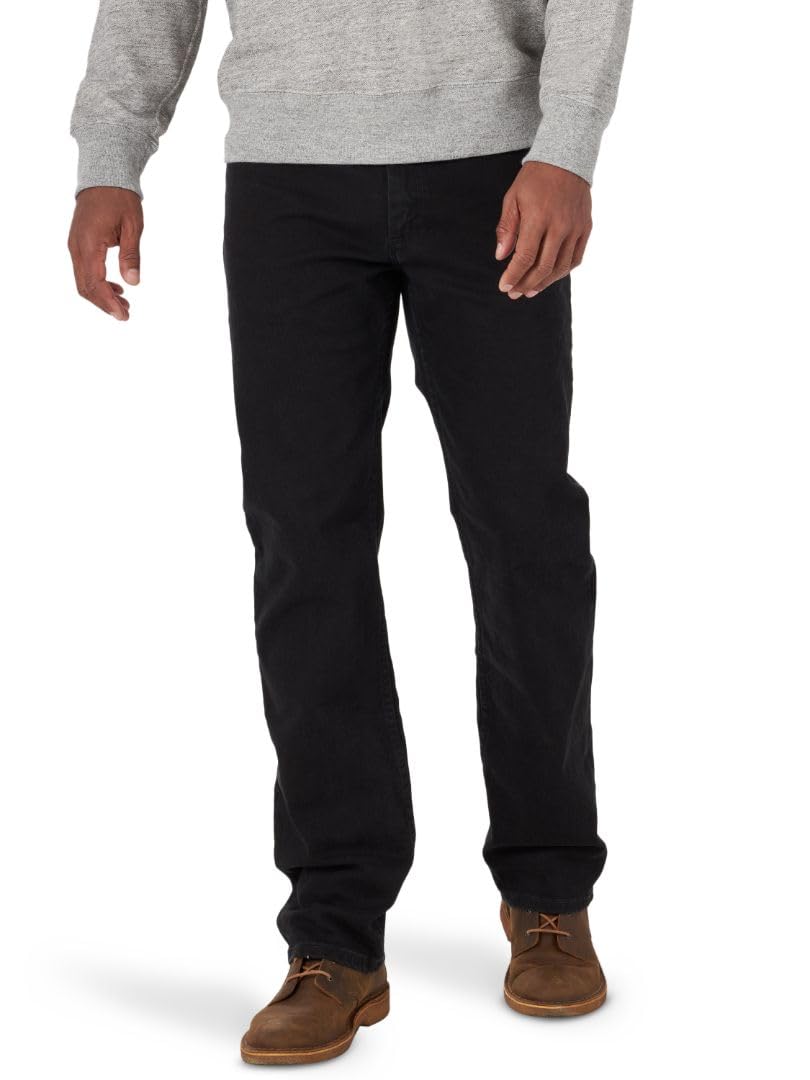 Wrangler Authentics Men's Regular Fit Comfort Flex Waist Jean Jansha Store