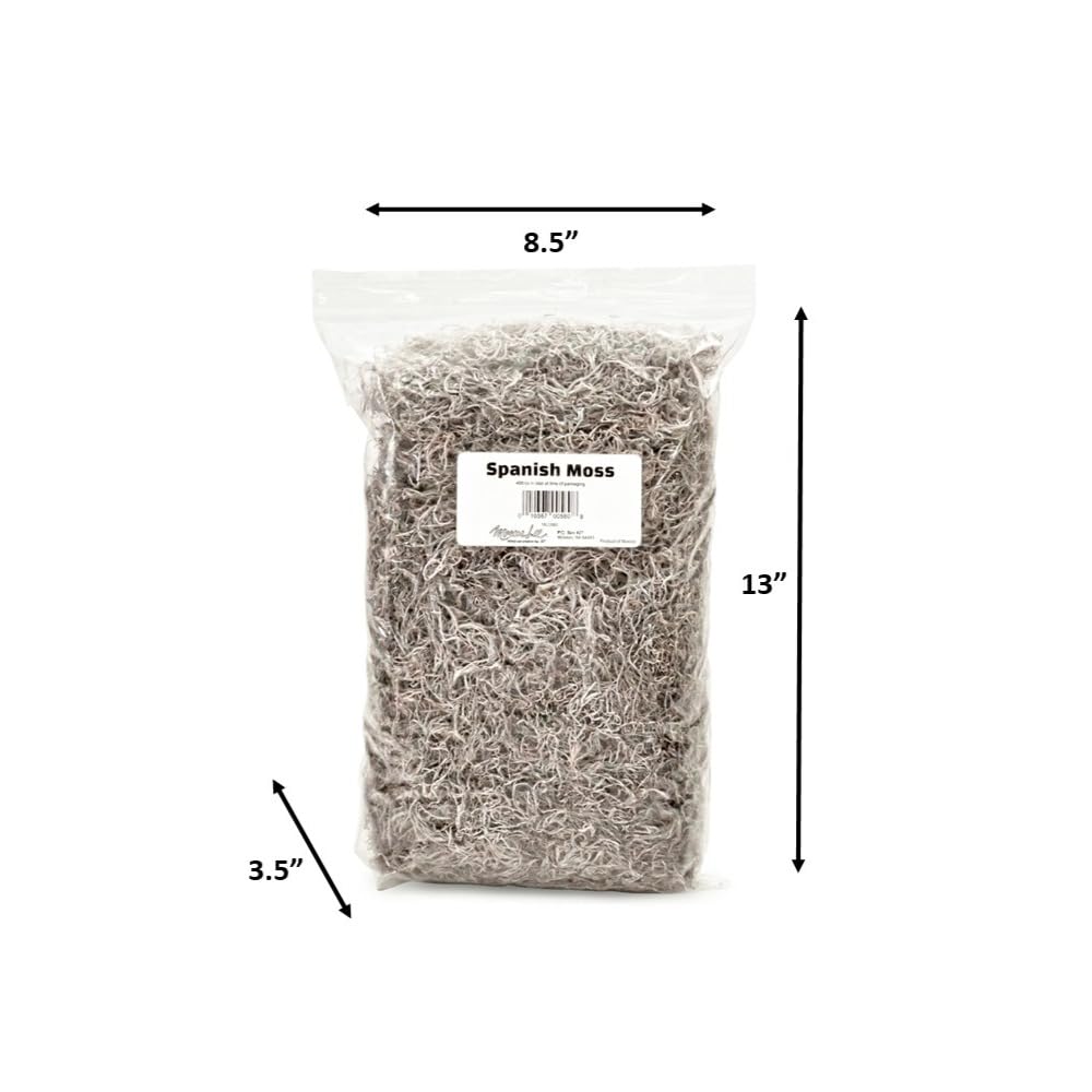 Mosser Lee ML0560 Spanish Moss, 250 Cubic Inches Jansha Store