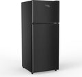 Cucina Magica Mini Fridge with Freezer, 3.8 Cu.Ft Small Fridge, Dorm Fridge Jansha Store