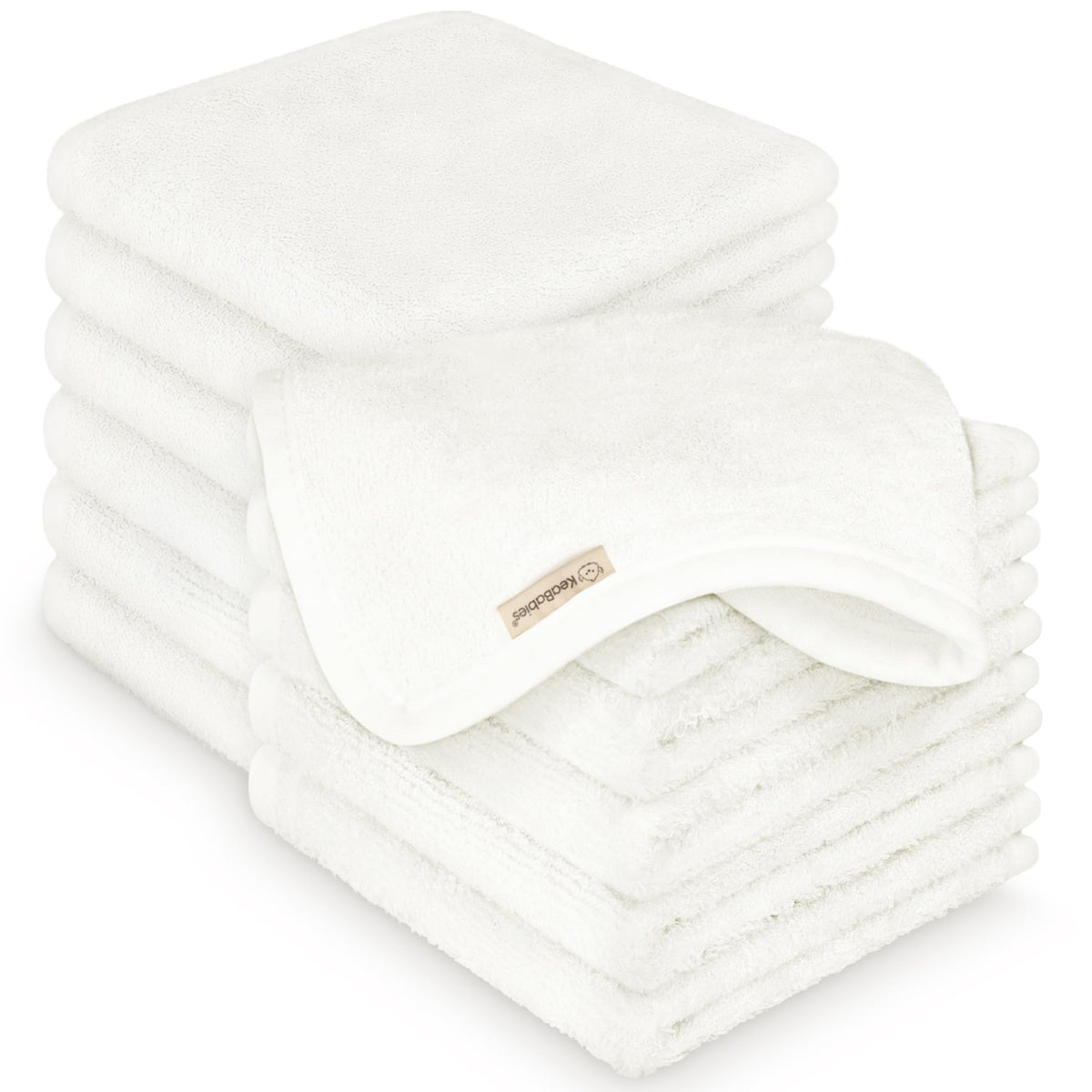 6-Pack Baby Washcloths, Soft Absorbent Washcloths for Face, Body (Rosy) - Jansha Store