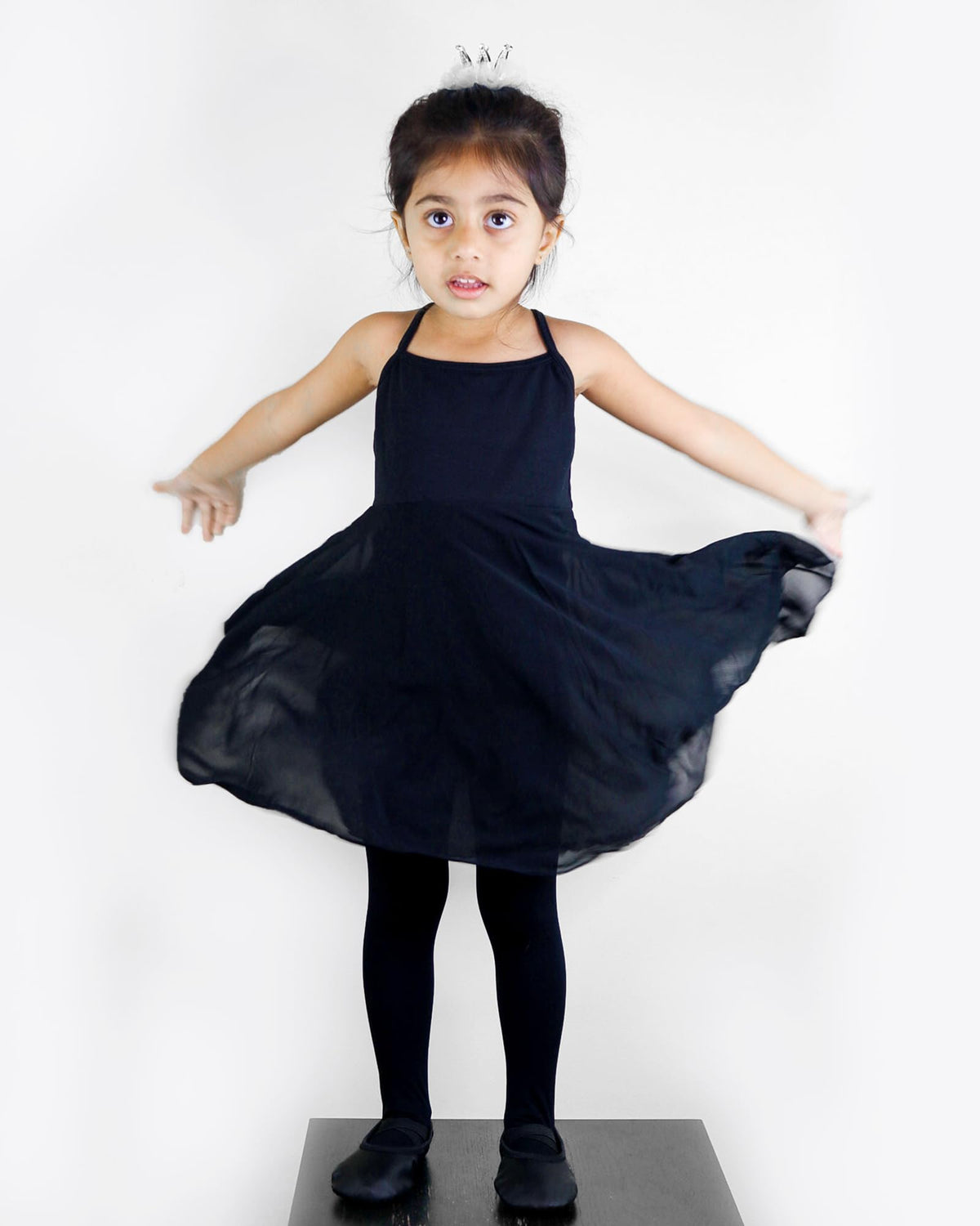 Stelle Girls' Footed Ballet Tights for Dance Class Toddler Kids 2T-15Y Jansha Store
