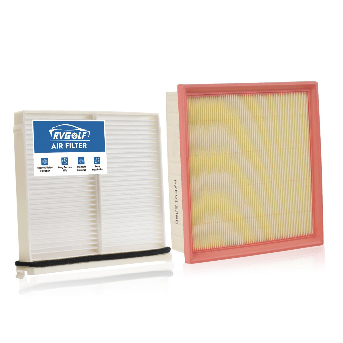 Not for Hybrid, Engine+Cabin Air Filter Fit 2015-2019 Sonata 2.4L (Gas) Jansha Store