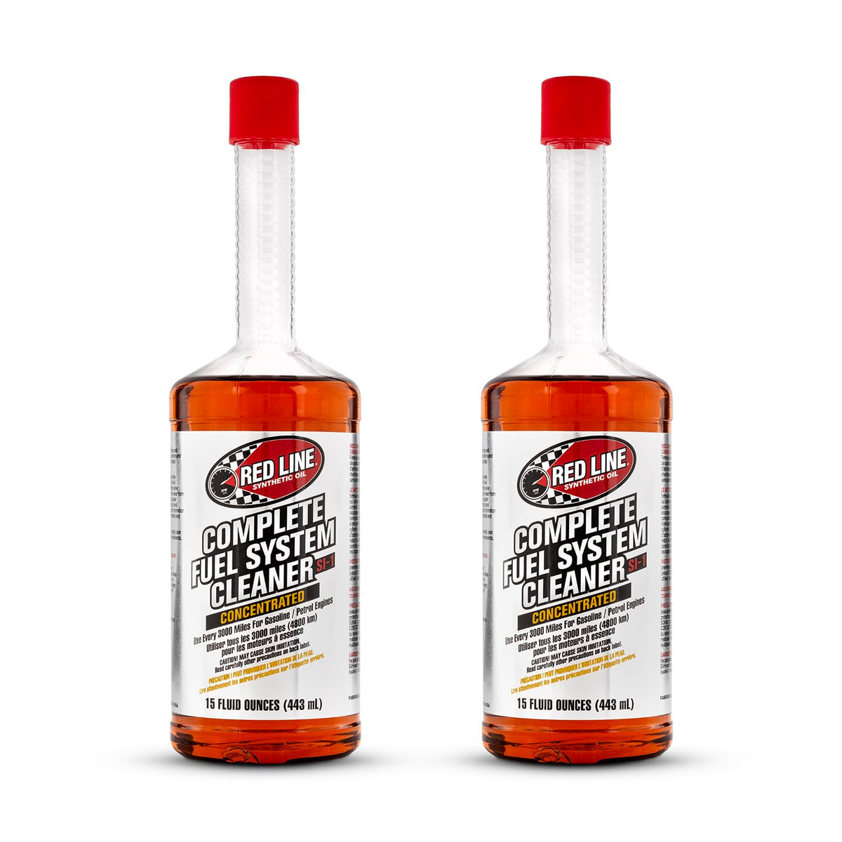 Red Line 60103 SI-1 Complete Fuel System Cleaner - 15 Ounce- Fuel Injector Cleaner and Carburetor Cleaner for Corrosion Prevention and Injector, Valve, and Combustion Chamber Deposit Removal Jansha Store