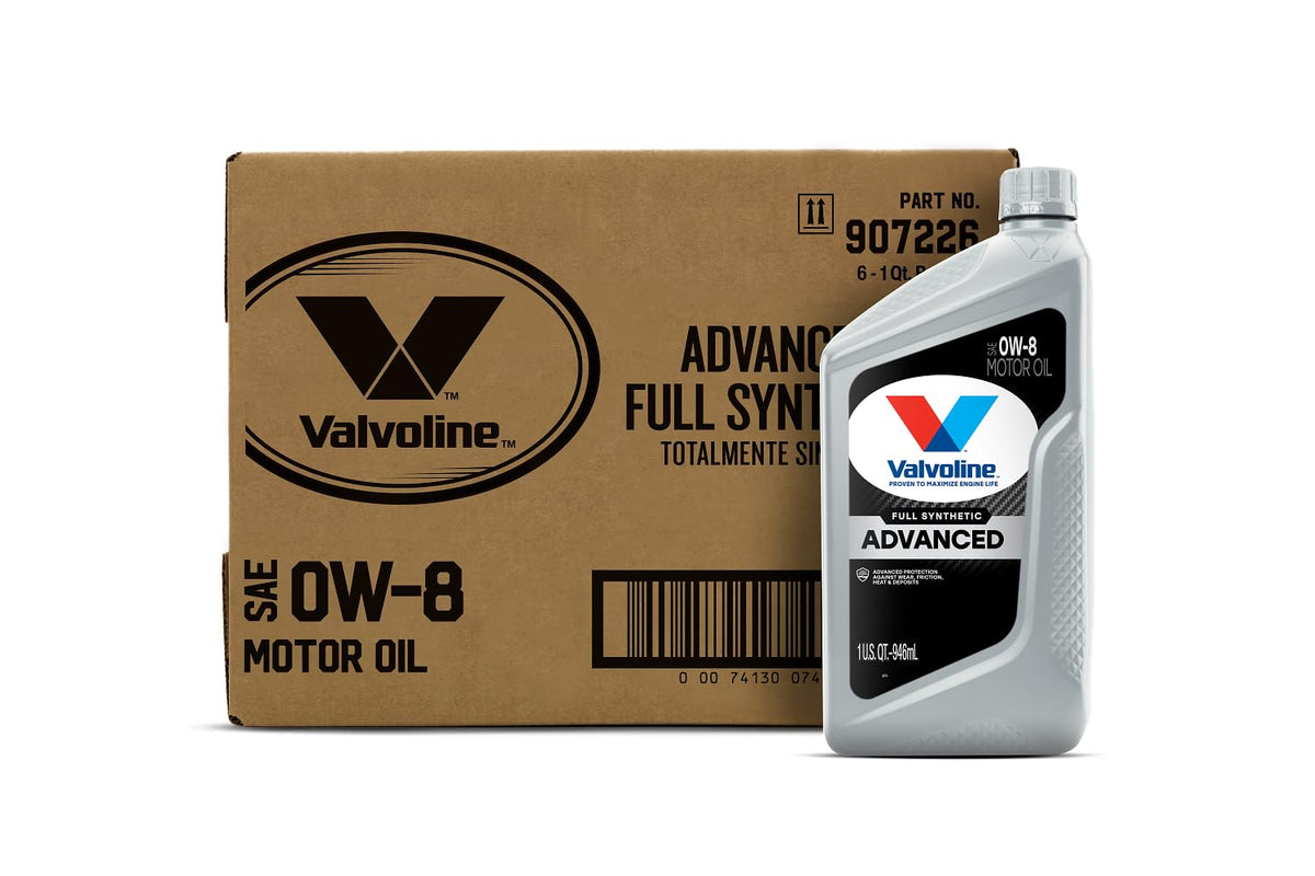 Valvoline Advanced Full Synthetic SAE 0W-20 Motor Oil 5 QT Jansha Store