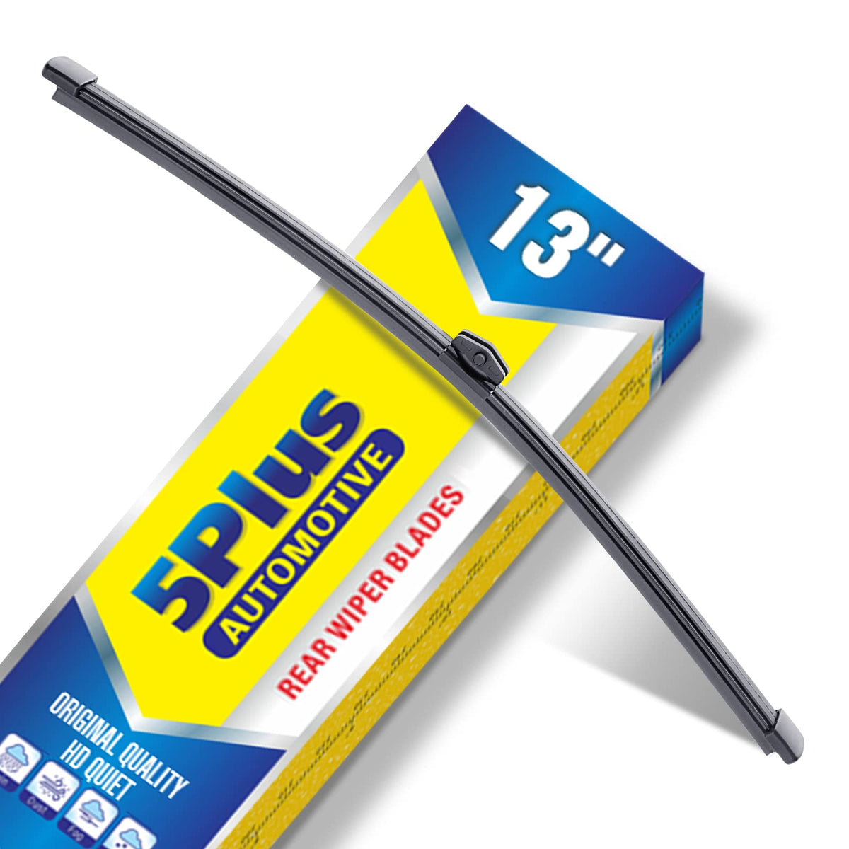 5 PLUS RearQuiet 12 Inch Rear Wiper Blade,OEM Replacement Rear Window Wiper Jansha Store