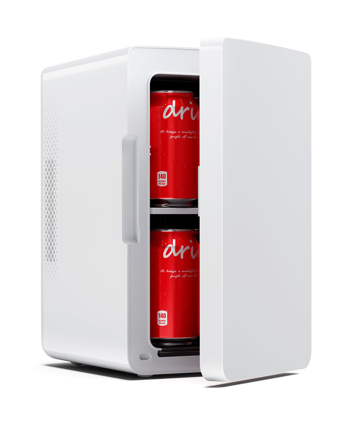 Electactic Mini Fridge, 6L/8Can Portable Small Refrigerator for Bedroom Jansha Store