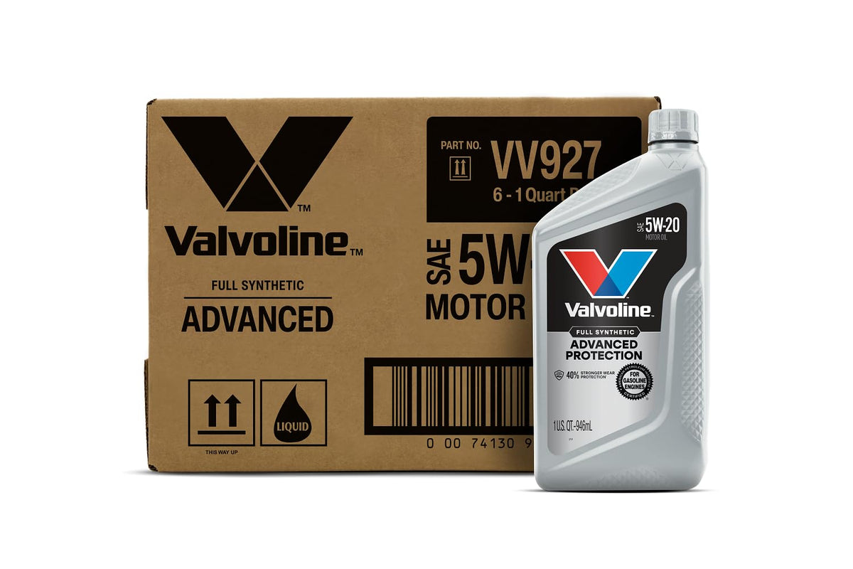 Valvoline Advanced Full Synthetic SAE 0W-20 Motor Oil 5 QT Jansha Store