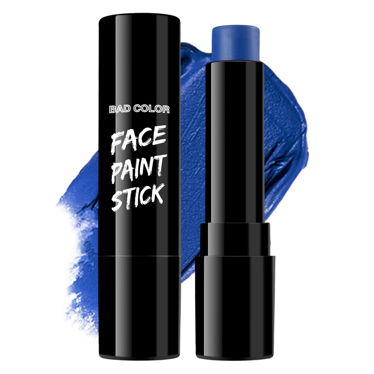 BADCOLOR Black Cream-Blendable Face Body Paint Stick for Adults Children Eye Black Softball Football Baseball Sports , Non-Toxic Hypoallergenic for Halloween SFX Makeup Cosplay Joker Costume Parties Jansha Store