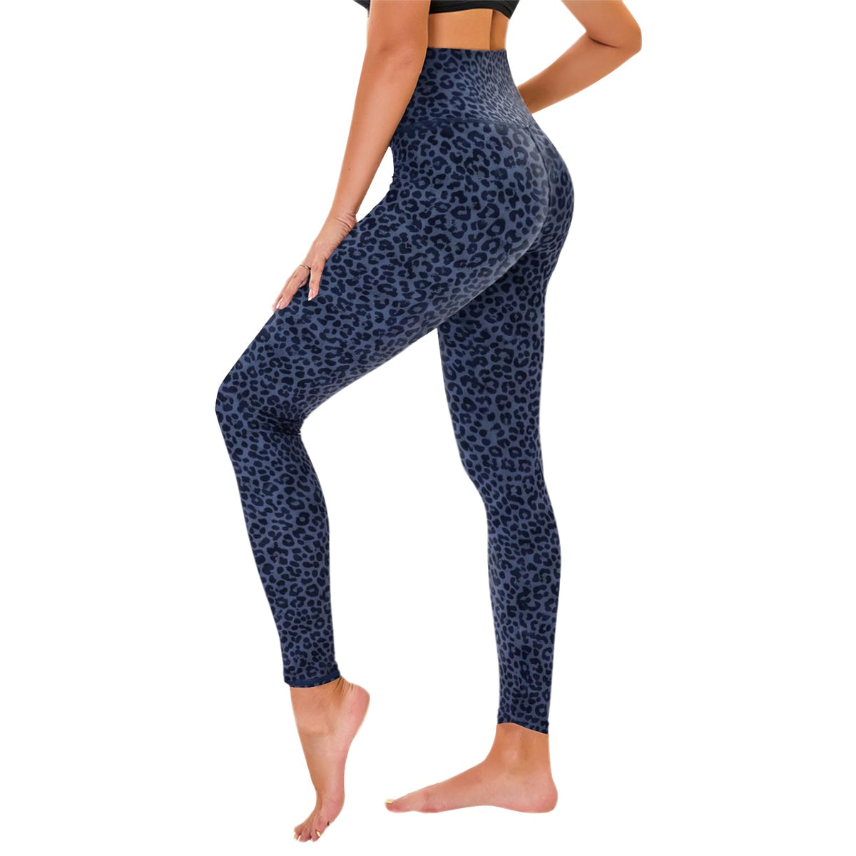 TNNZEET High Waisted Leggings for Women - No See Through Tummy Control Cycling Workout Yoga Pants with Pockets Reg & Plus Jansha Store
