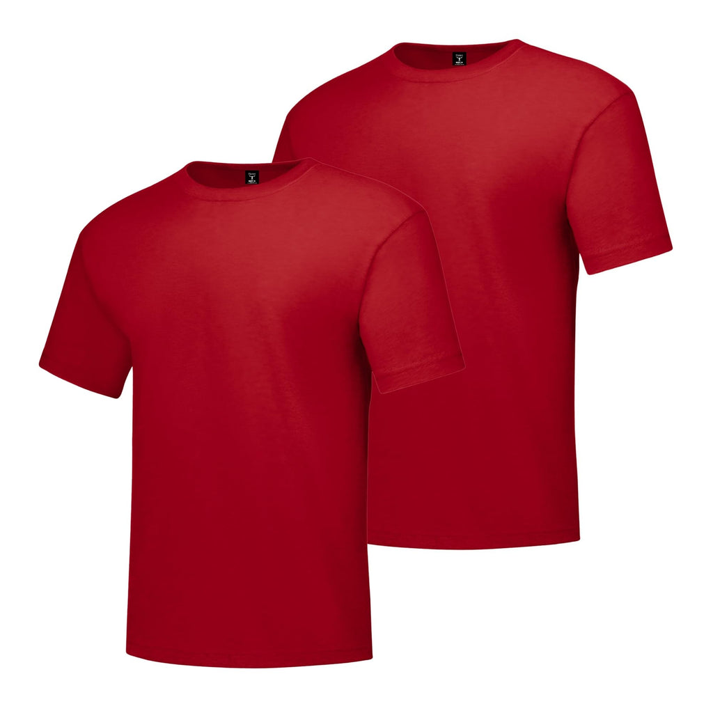 Hanes Men's Beefy-T T-Shirt, Heavyweight Cotton T-Shirts for Men, 1 or 2 Pack, Men's Tees (Tall Jansha Store