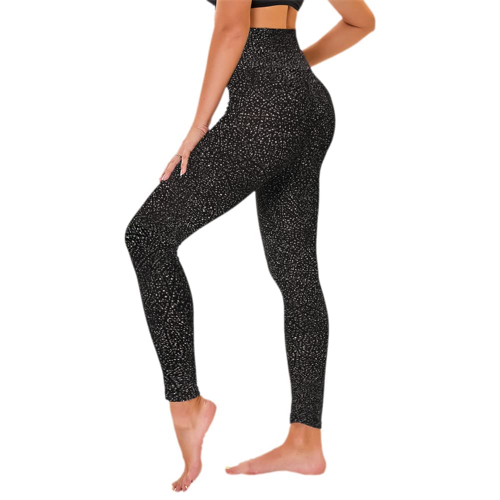 TNNZEET High Waisted Leggings for Women - No See Through Tummy Control Cycling Workout Yoga Pants with Pockets Reg & Plus Jansha Store