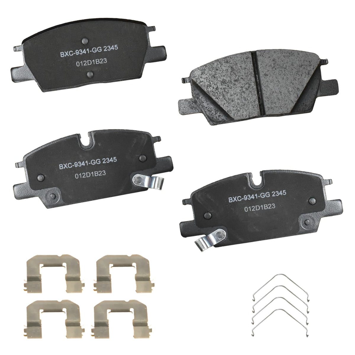 Bendix Premium SBC436A Ceramic Front Brake Pads for Toyota 4Runner 2002-2001, Hilux 2004, Tacoma 1998-1995 Jansha Store