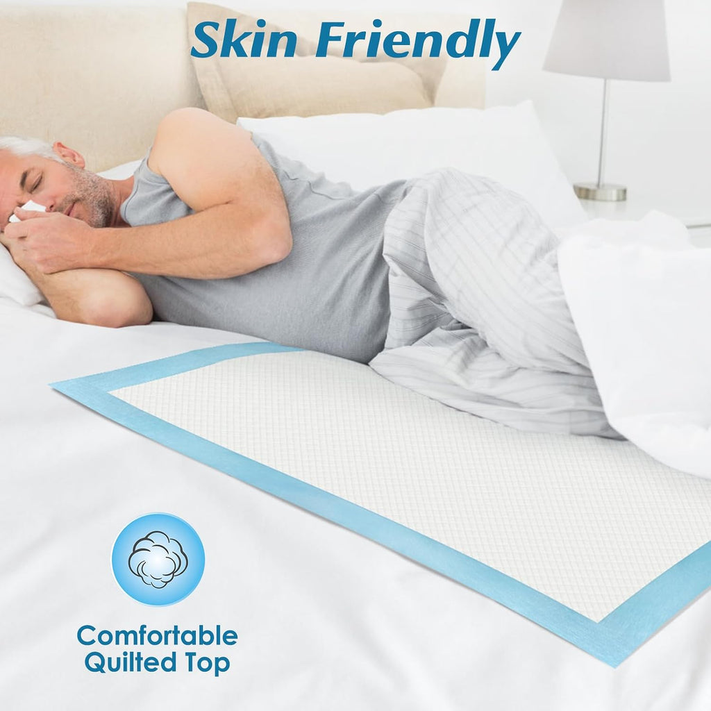 50 Count 30” x 36” Super Absorbency Disposable Underpads Jansha Store