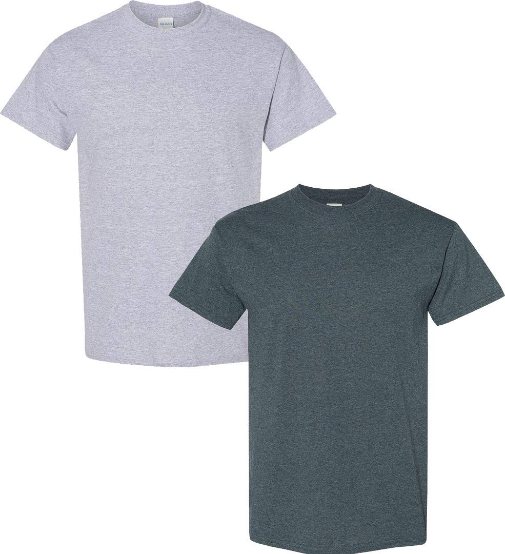 Gildan Adult Ultra Cotton T-Shirt, Style G2000, Multipack Jansha Store