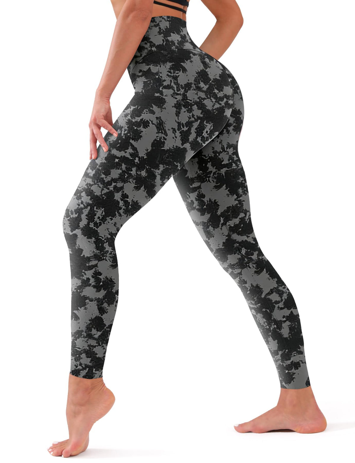 Bluemaple High Waisted Leggings for Women - Tummy Control Pants Non See Through Workout Soft Yoga Pants for Running Plus Size Jansha Store