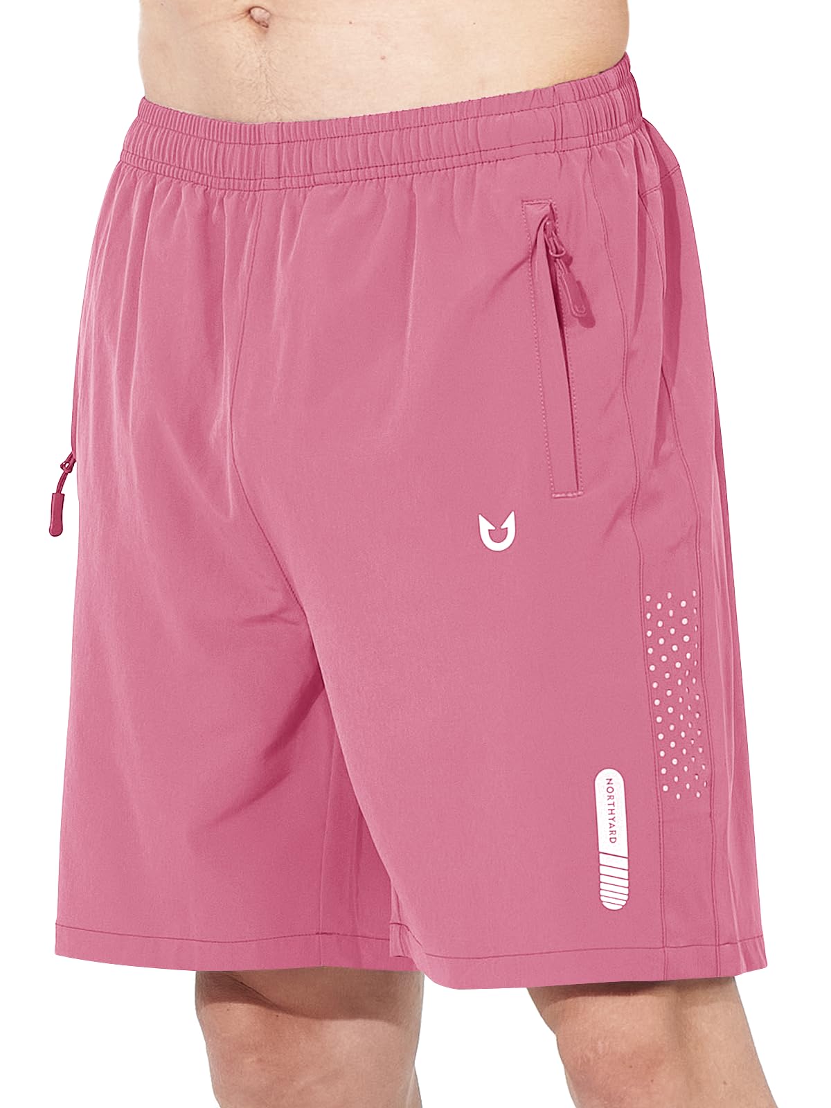 NORTHYARD Men's Athletic Running Shorts Gym Workout 7"/9"/5" Zipper Pockets Jansha Store