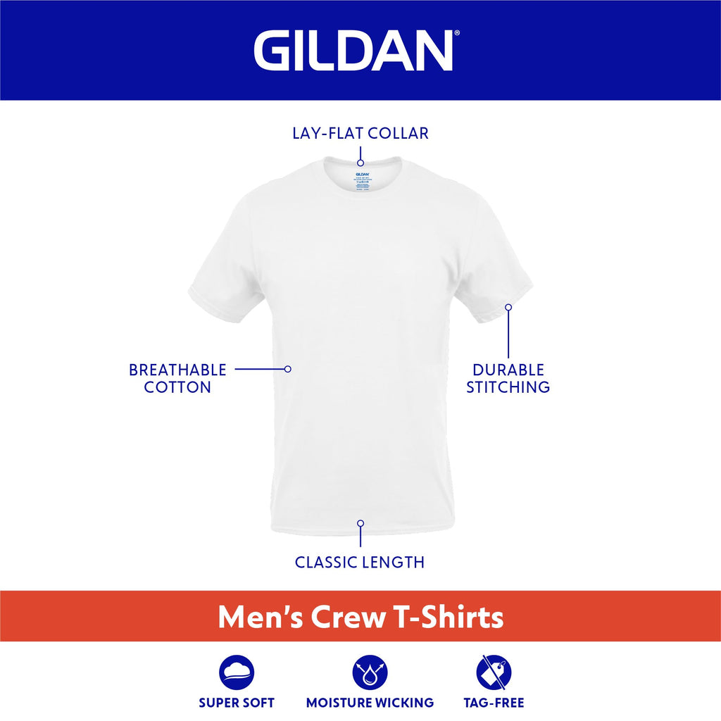 Men's crew T-shirt back neckline detail