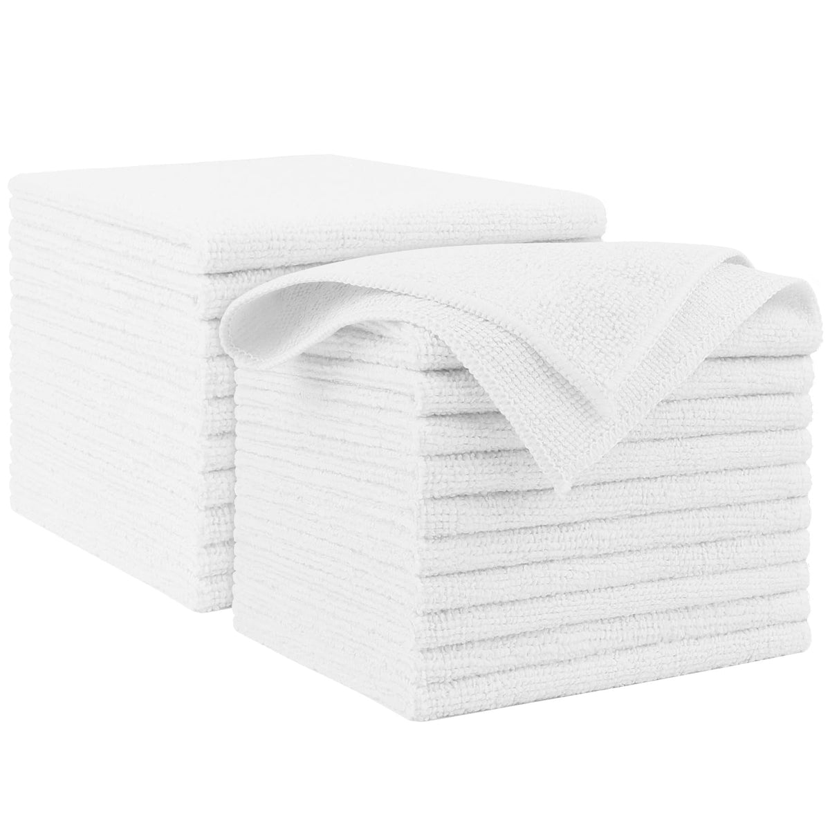 AIDEA Microfiber Cleaning Cloth-50PK, Microfiber Towels for Cars, 12"×12" Jansha Store