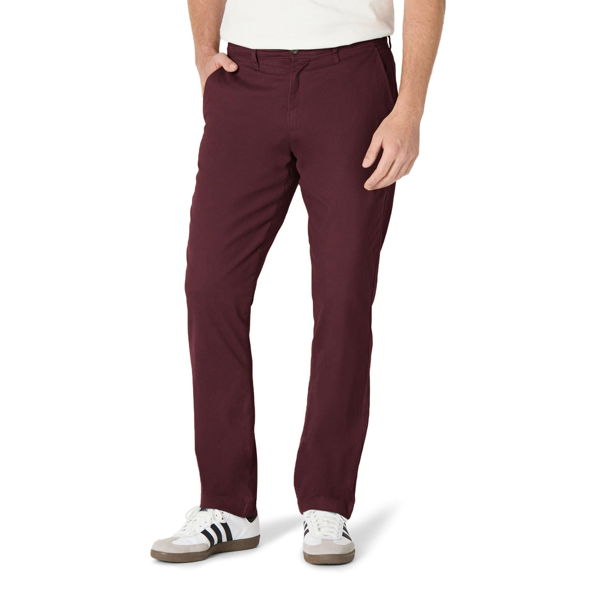Amazon Essentials Men's Skinny-fit Stretch Chino Khaki Pant, Casual Business Wear Jansha Store