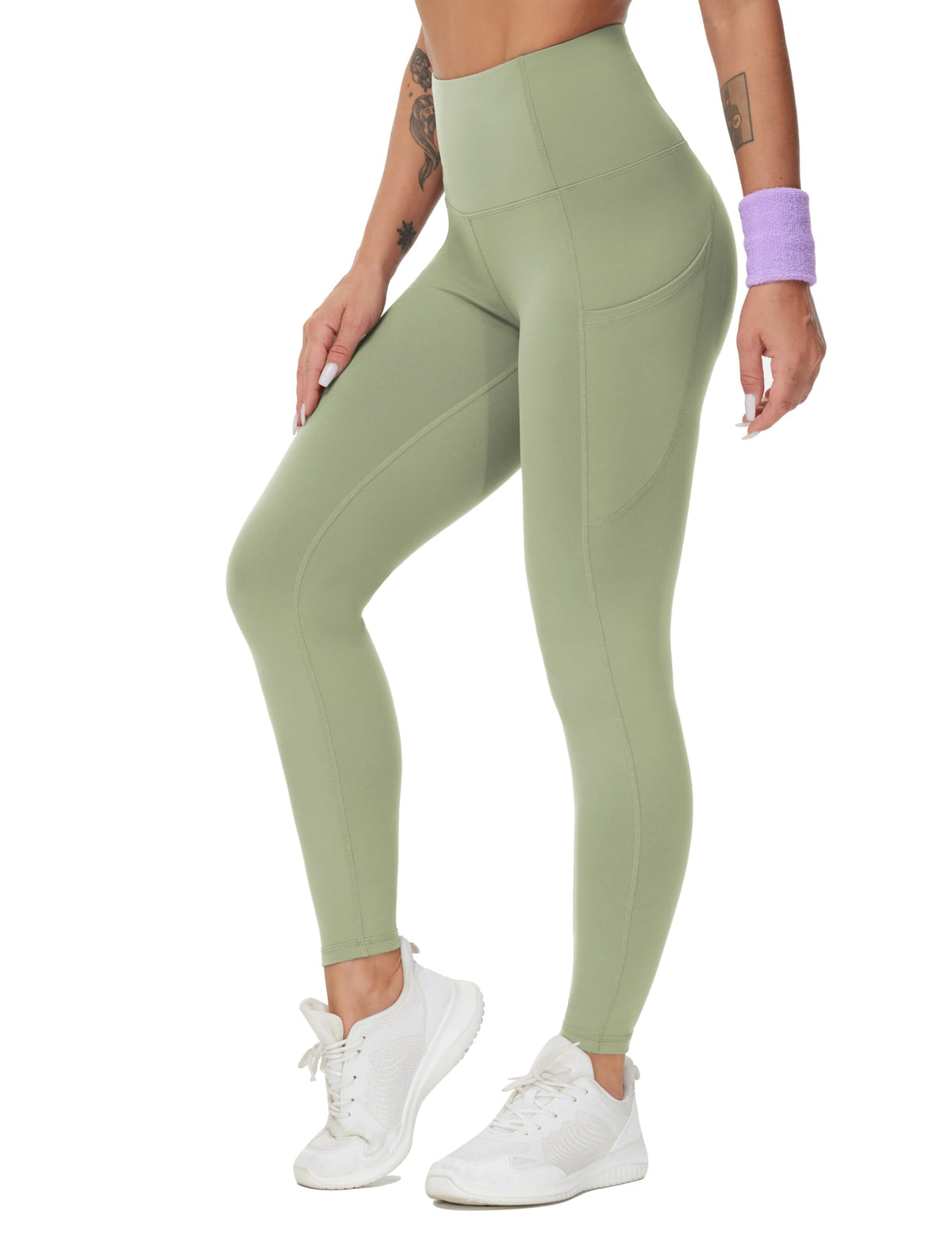 THE GYM PEOPLE Women's Thick High Waist Yoga Pants Workout Leggings Jansha Store