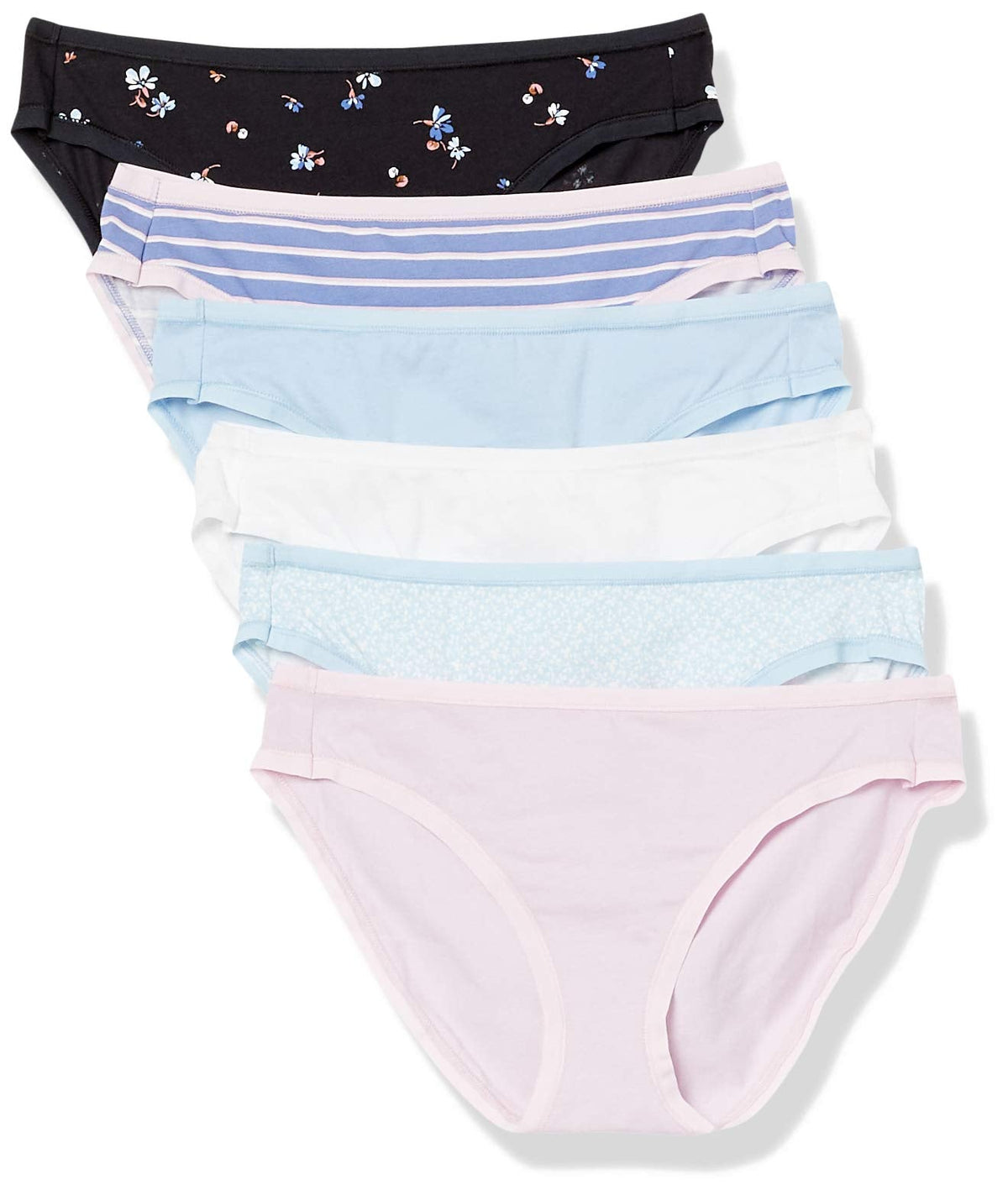 Amazon Essentials Women's Cotton Spandex Bikini Brief Underwear (Available in Plus Size) Jansha Store