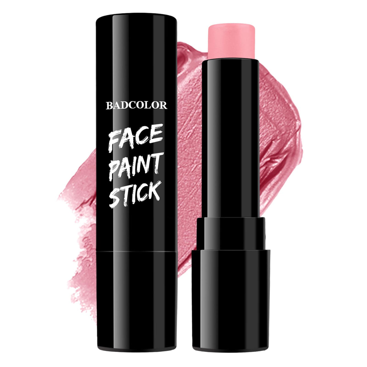 BADCOLOR Black Cream-Blendable Face Body Paint Stick for Adults Children Eye Black Softball Football Baseball Sports , Non-Toxic Hypoallergenic for Halloween SFX Makeup Cosplay Joker Costume Parties Jansha Store
