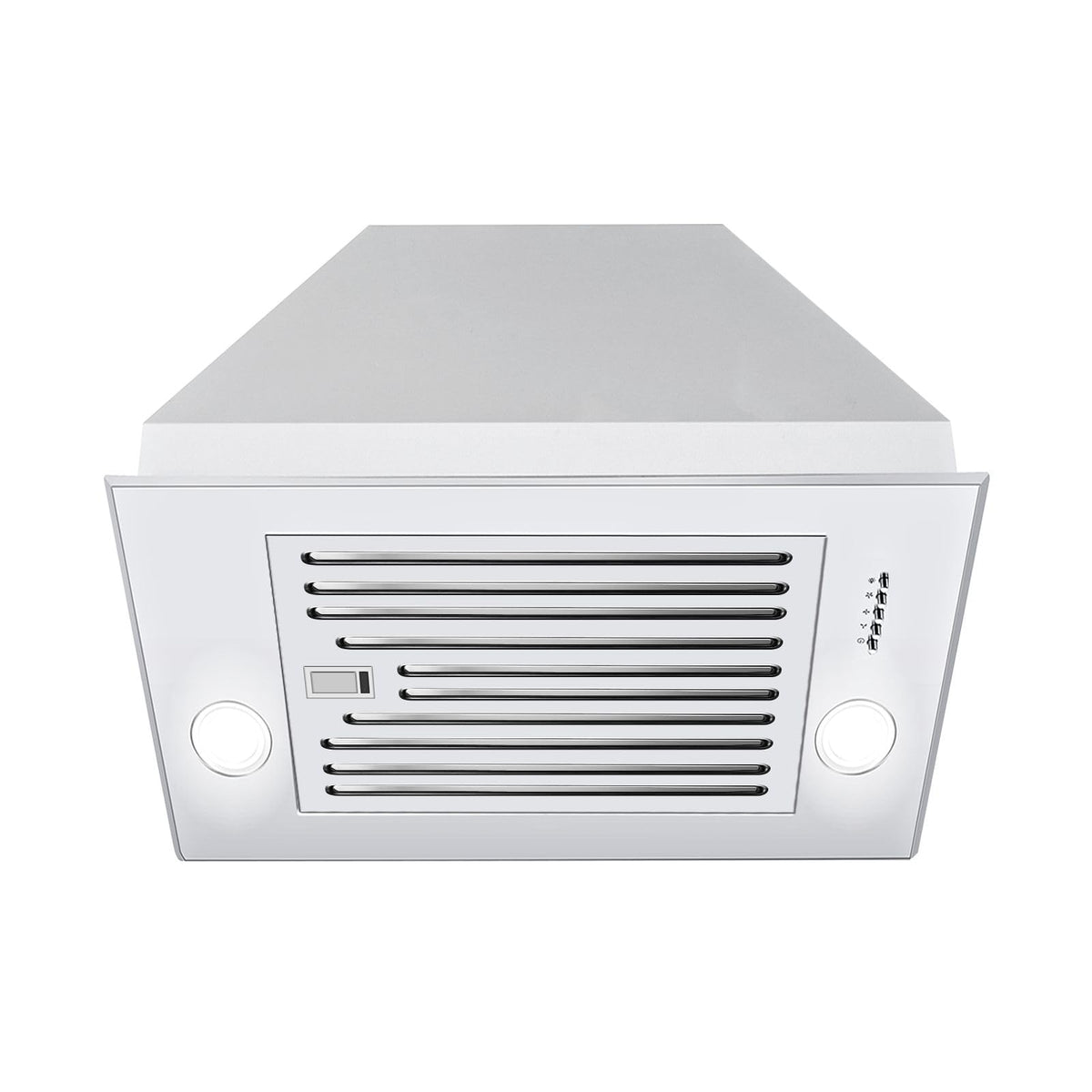 Range Hood Insert 30 inch,Stainless Steel Kitchen Vent Hood 600CFM,Built-in Kitchen Stove Hood w/Front Button Controls and Front LED Lights,Baffle Filters,Ducted/ductless Convertible Duct Jansha Store