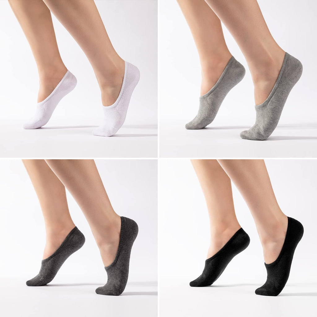 IDEGG Women & Men No Show Low Cut Anti‑Slip Casual Sports Running Socks Jansha Store