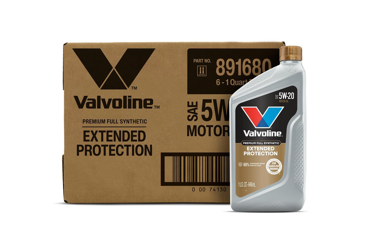 Valvoline Advanced Full Synthetic SAE 0W-20 Motor Oil 5 QT Jansha Store