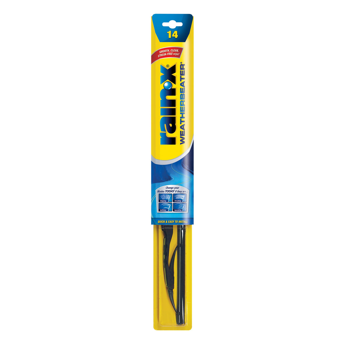 Rain-X 820149 WeatherBeater Wiper Blades, 22" Windshield Wipers (Pack of 2), Automotive Replacement Windshield Wiper Blades That Meet Or Exceed OEM Quality And Durability Jansha Store