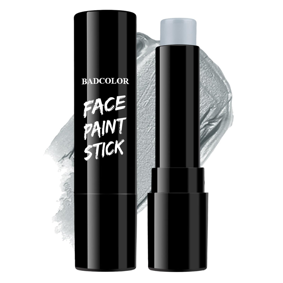 BADCOLOR Black Cream-Blendable Face Body Paint Stick for Adults Children Eye Black Softball Football Baseball Sports , Non-Toxic Hypoallergenic for Halloween SFX Makeup Cosplay Joker Costume Parties Jansha Store