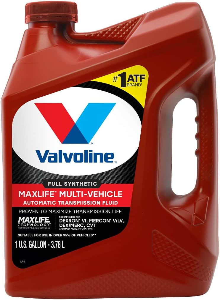 Valvoline MaxLife Multi-Vehicle ATF Full Synthetic Automatic Transmission Fluid 1 Gallon Jansha Store
