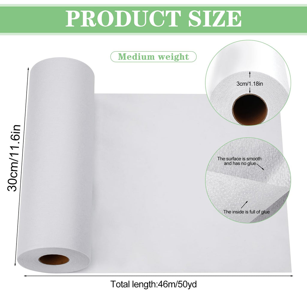 Medium Weight Interfacing Fabric for Sewing Iron On Fusible Interfacing Jansha Store