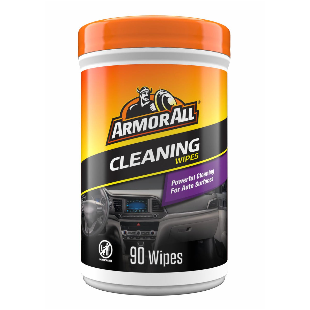 Armor All Car Cleaning Wipes, 90 Ct - Interior, Protectant & Glass Wipes Jansha Store