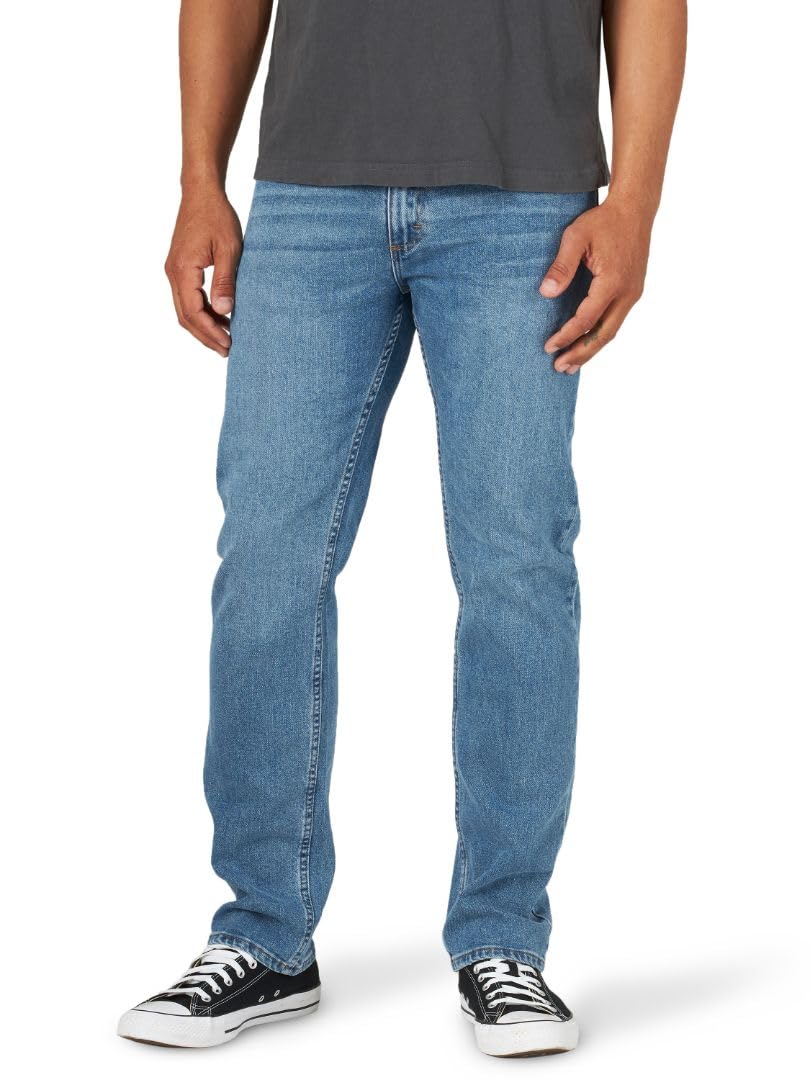 Wrangler Authentics Men's Regular Fit Comfort Flex Waist Jean Jansha Store