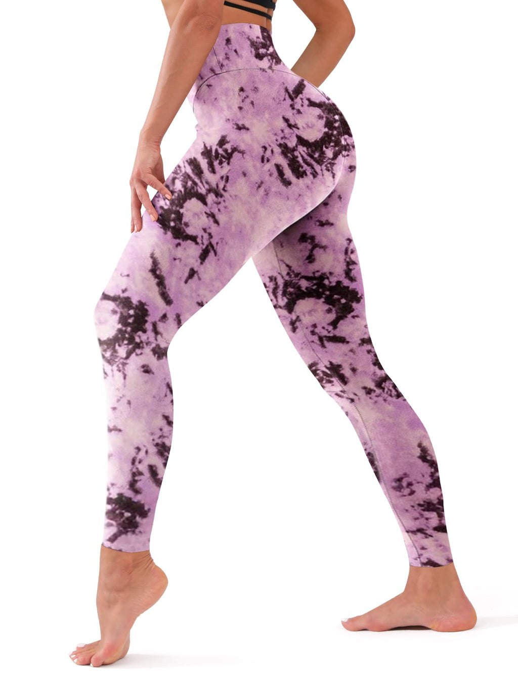 Bluemaple High Waisted Leggings for Women - Tummy Control Pants Non See Through Workout Soft Yoga Pants for Running Plus Size Jansha Store