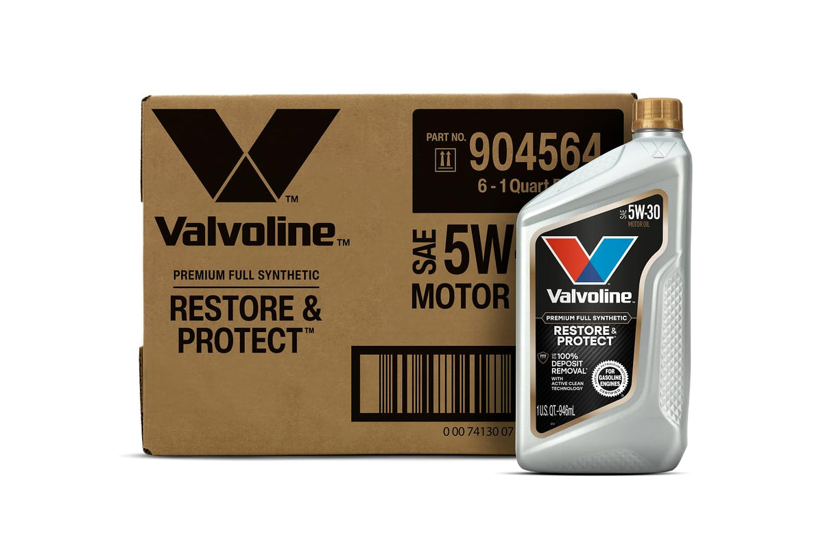 Valvoline Advanced Full Synthetic SAE 0W-20 Motor Oil 5 QT Jansha Store