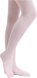 Stelle Girls' Footed Ballet Tights for Dance Class Toddler Kids 2T-15Y Jansha Store