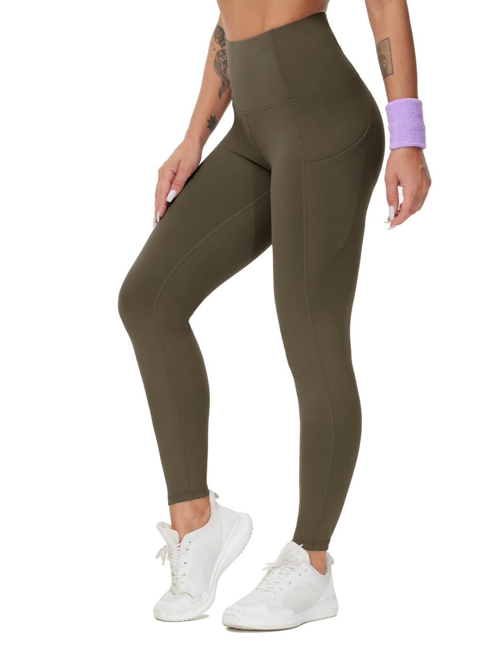 THE GYM PEOPLE Women's Thick High Waist Yoga Pants Workout Leggings Jansha Store