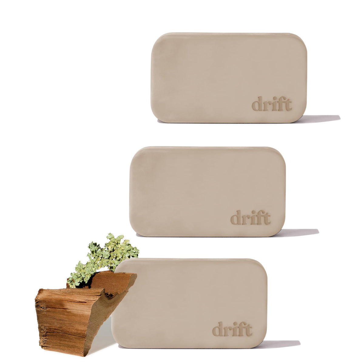 Drift Car Air Freshener - Stone Air Freshener Car Odor Eliminator - Long Lasting Scent - Auto Accessories - Metal Clip - Essential Oils - Clean Ingredients - Teak Scent Starter Kit Jansha Store