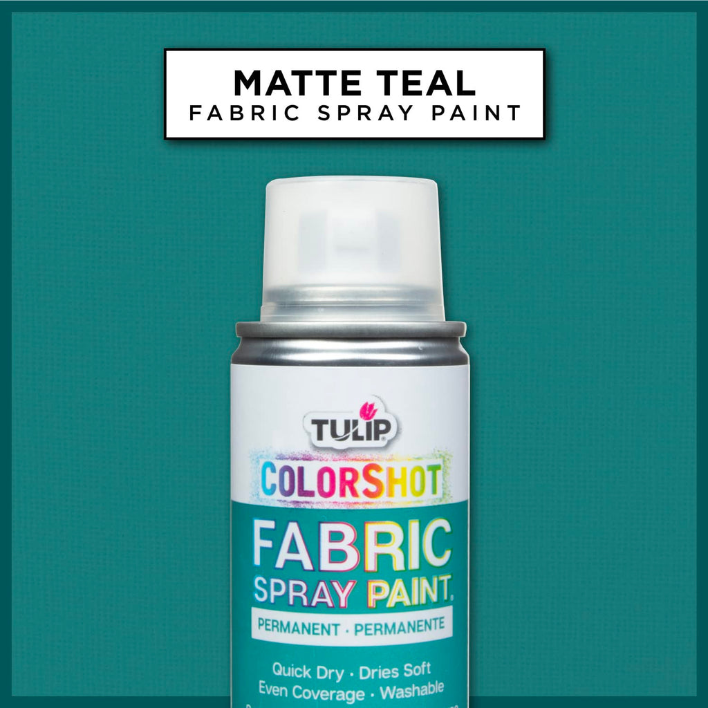 TULIP ColorShot Fabric Spray Paint, Black, 3 oz Jansha Store