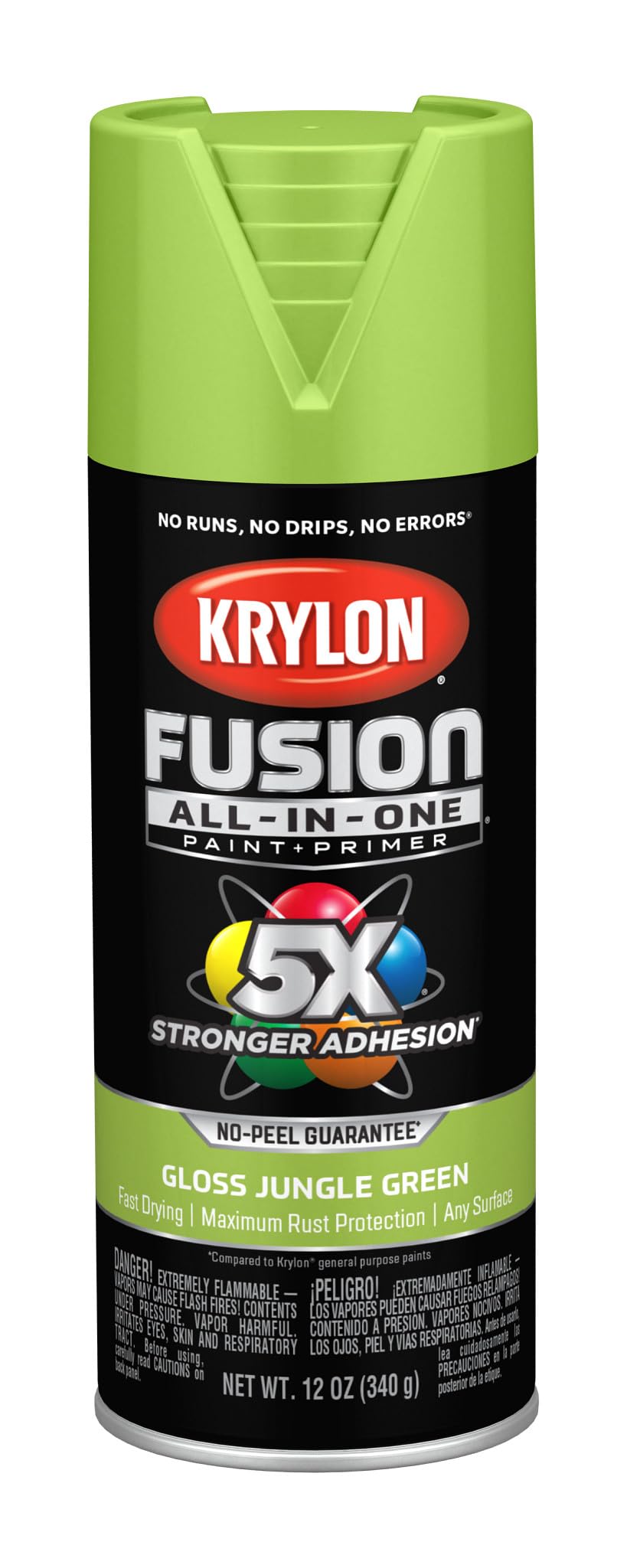 Krylon Fusion All-In-One 12 Oz. Gloss Spray Paint, Hot Pink - 1 Each Jansha Store