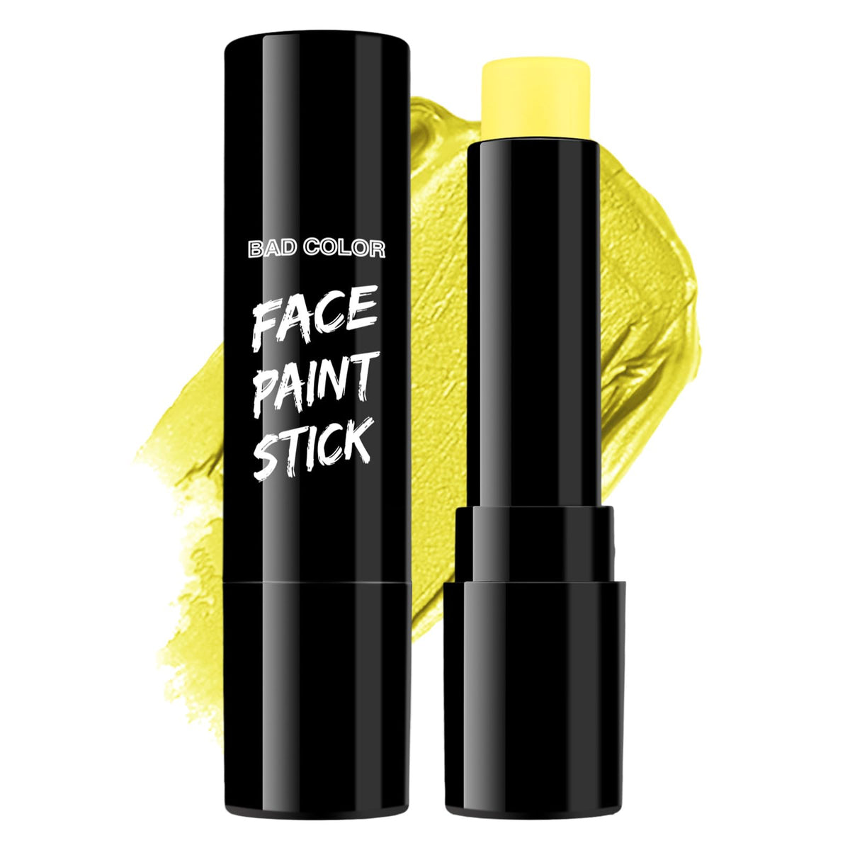 BADCOLOR Black Cream-Blendable Face Body Paint Stick for Adults Children Eye Black Softball Football Baseball Sports , Non-Toxic Hypoallergenic for Halloween SFX Makeup Cosplay Joker Costume Parties Jansha Store